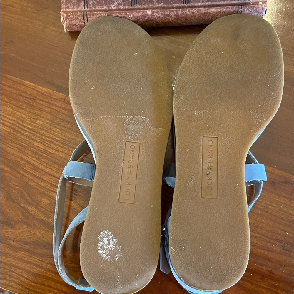 Lucky Brand Women's Ticey Wedge Sandal - Picture 7 of 10